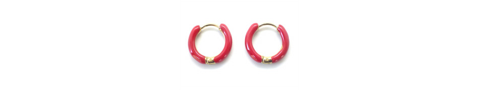 Orecchini in smalto – Artigianato realizzato a mano in Anjou