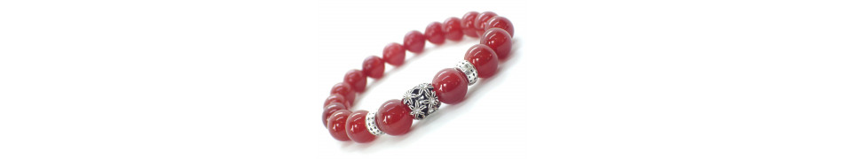 Joyas de cornalina – Pulseras, collares y pendientes en piedra natural